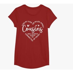 Red Cousins Graphic T-Shirt